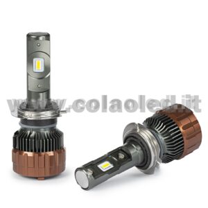 H7 24000LM 5800K KIT LED 12V CANBUS 2 LAMPADE BIANCO FREDDO 100W KIT LED COLAOLED CANBUS H7