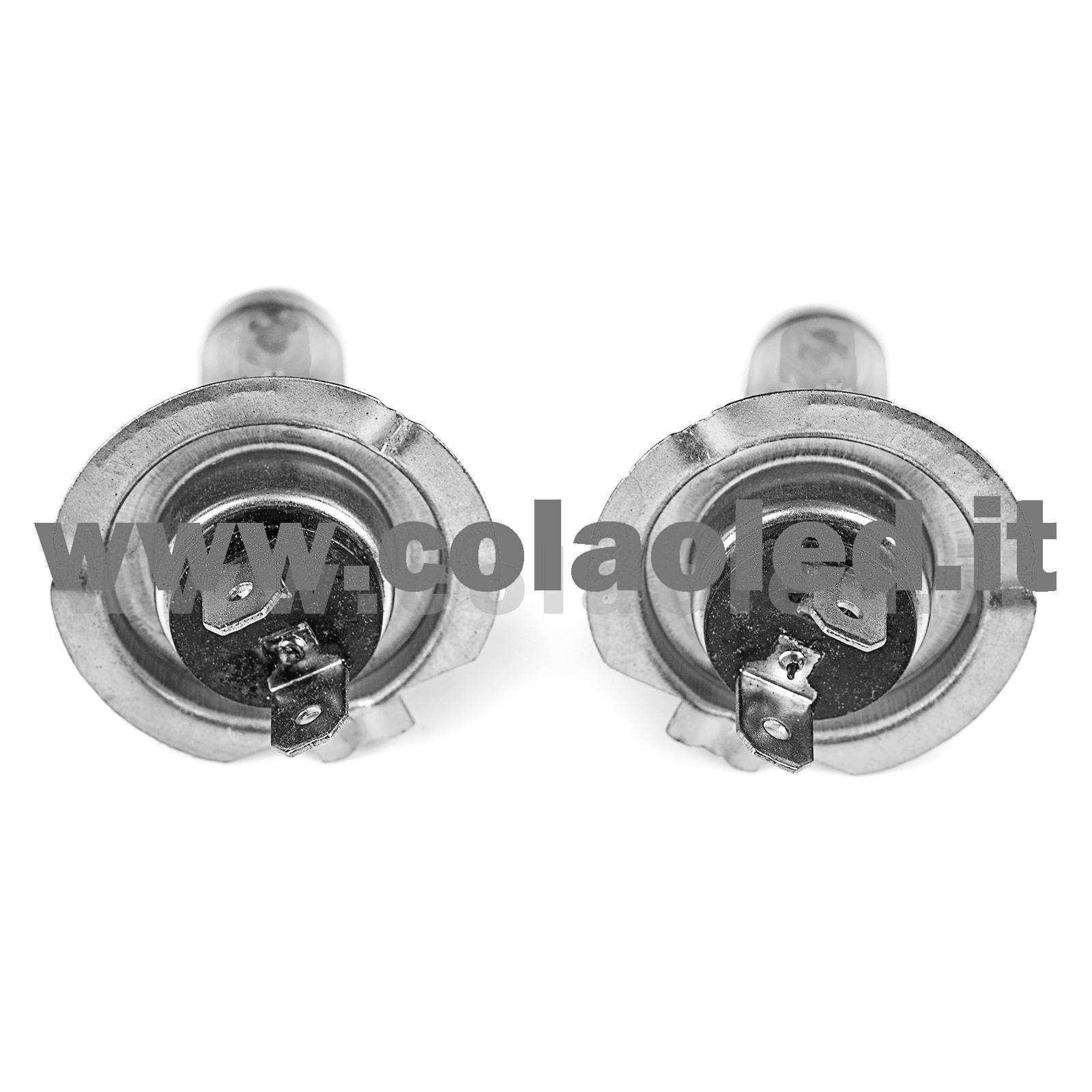 H7 2 LAMPADE ALOGENO GIALLO 12V 55W H7 - immagine 3