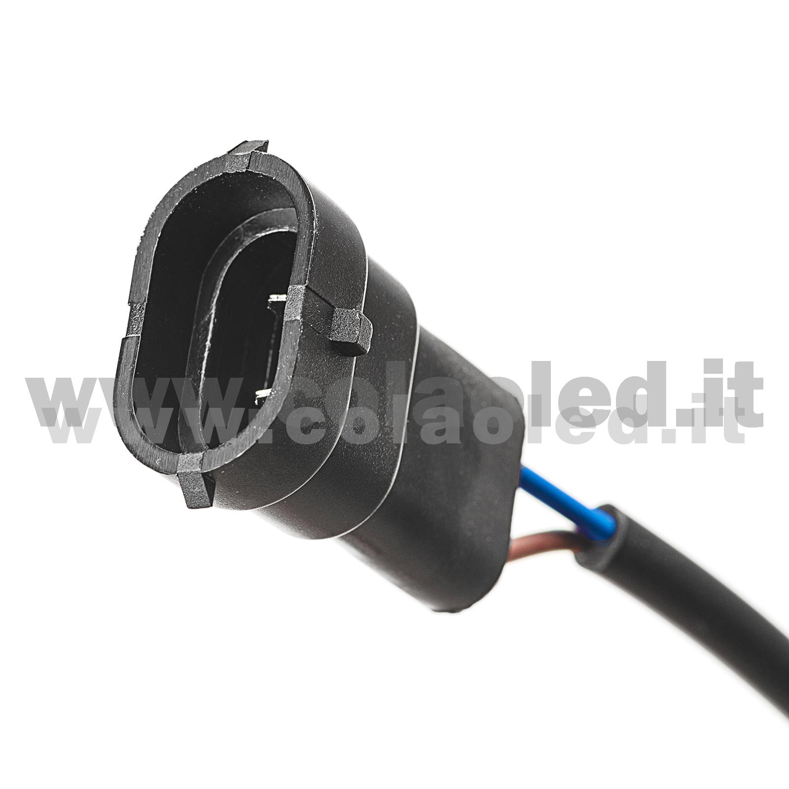 9006 1 RESISTENZA DECODER ANTI FLASH FARO CANBUS FILTRO LAMPEGGIO ERRORE CANBUS HB4 - immagine 3