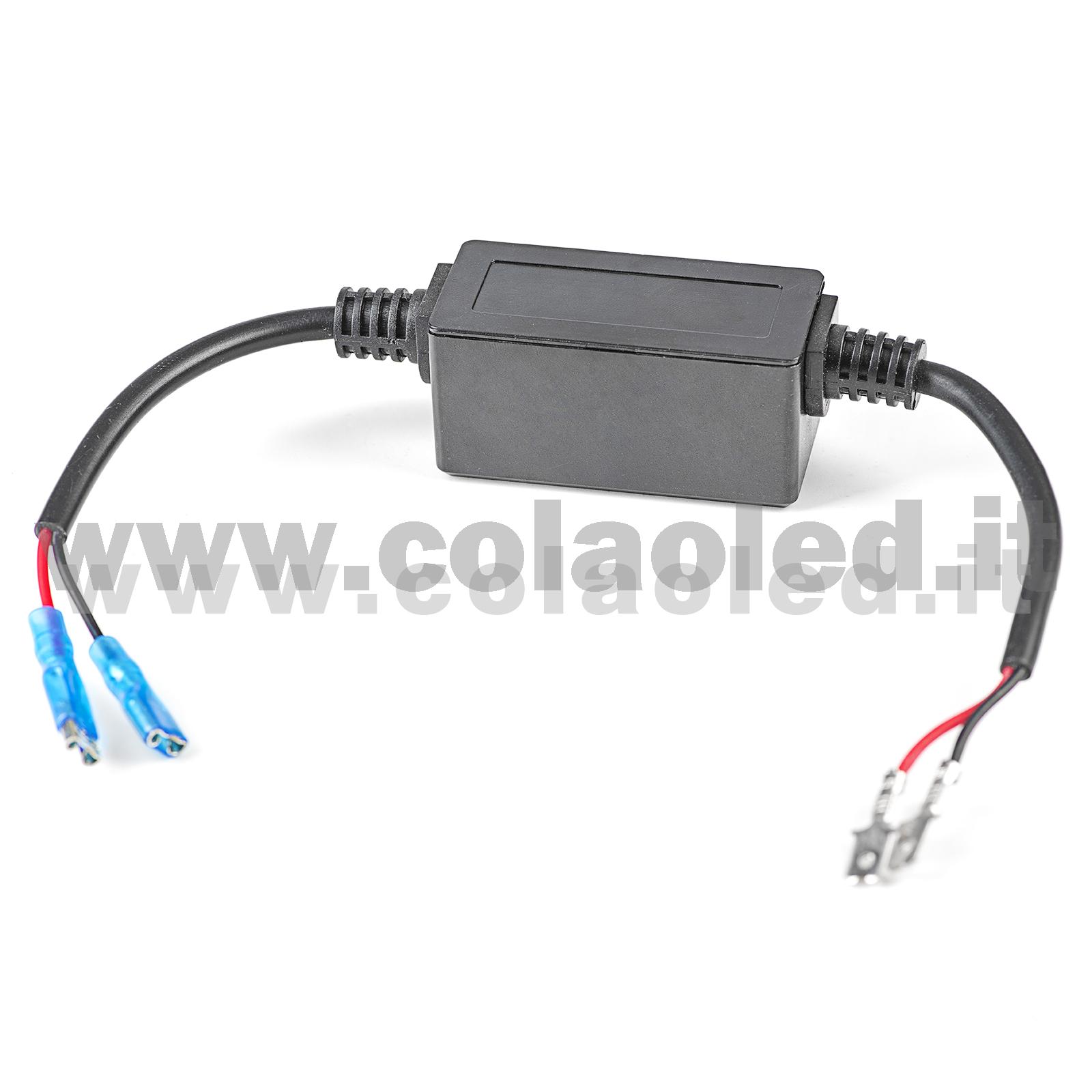 D2S 1 RESISTENZA LAMPADA DECODER ANTI FLASH FARO CANBUS FILTRO LAMPEGGIO ERRORE CANBUS XENON KIT LED DS2