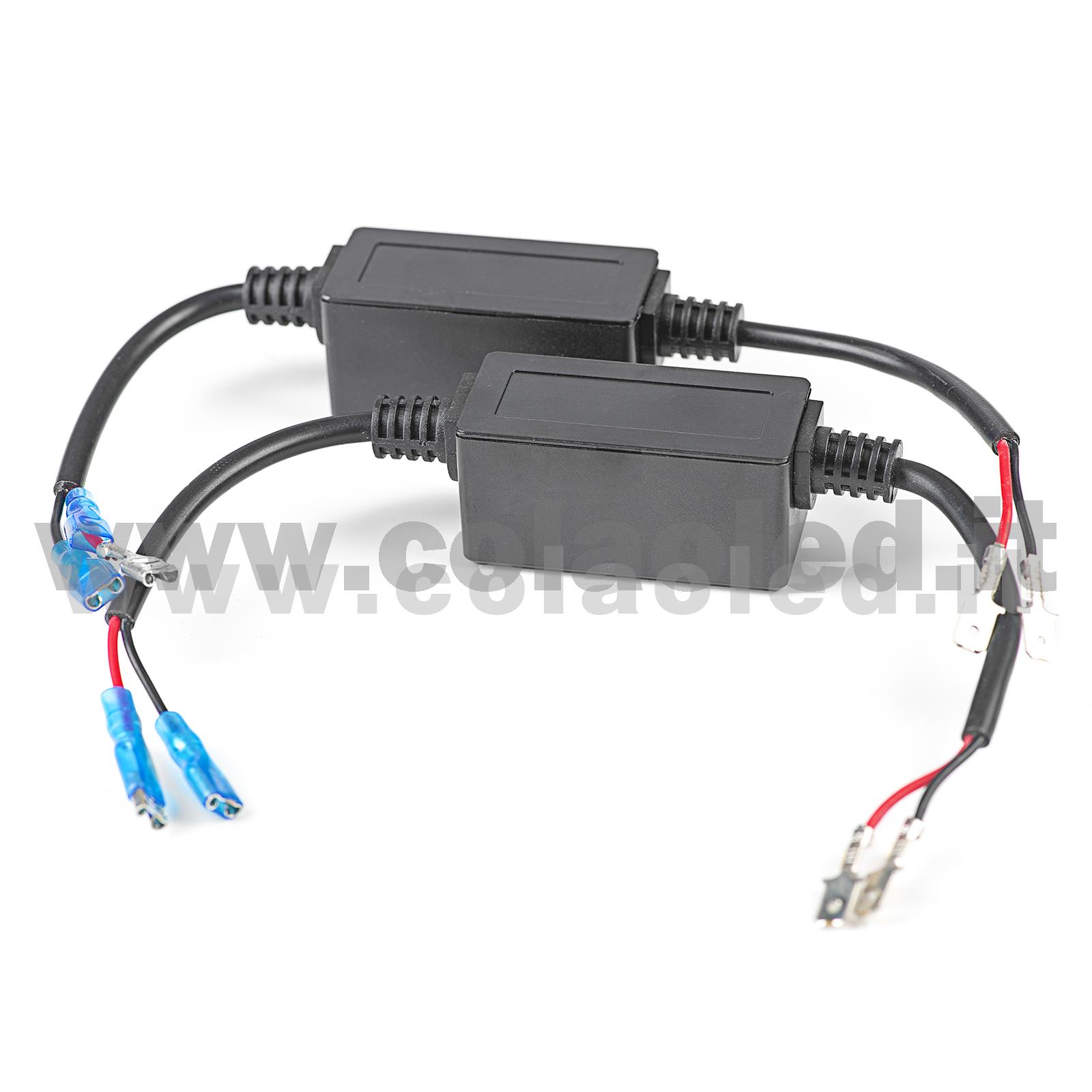DS5 2 RESISTENZE LAMPADE DECODER ANTI FLASH FARI CANBUS FILTRI LAMPEGGI ERRORI CANBUS XENON KIT LED D5S
