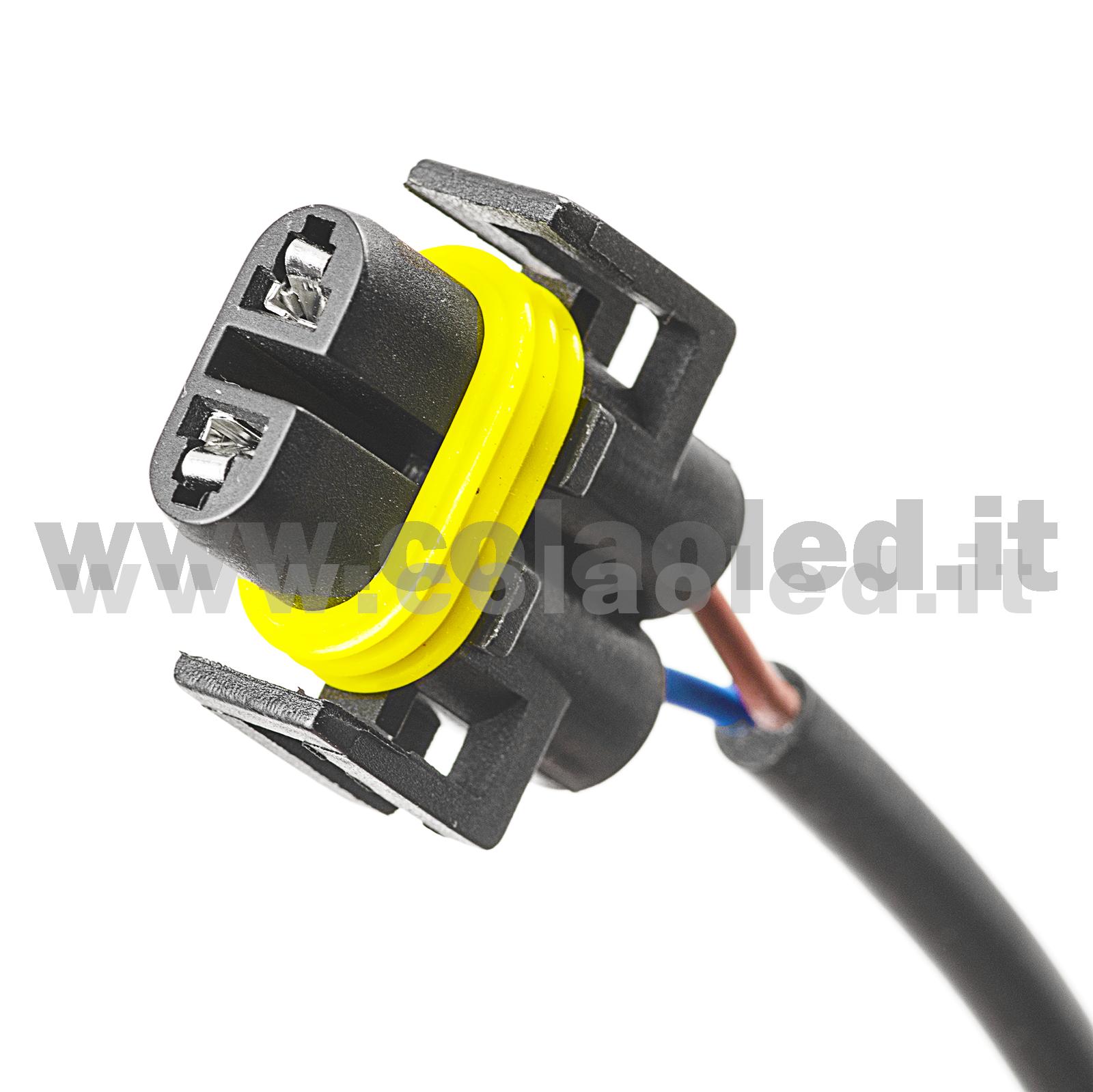 H11 1 RESISTENZA DECODER ANTI FLASH FARO CANBUS FILTRO LAMPEGGIO ERRORE CANBUS H11 - immagine 2