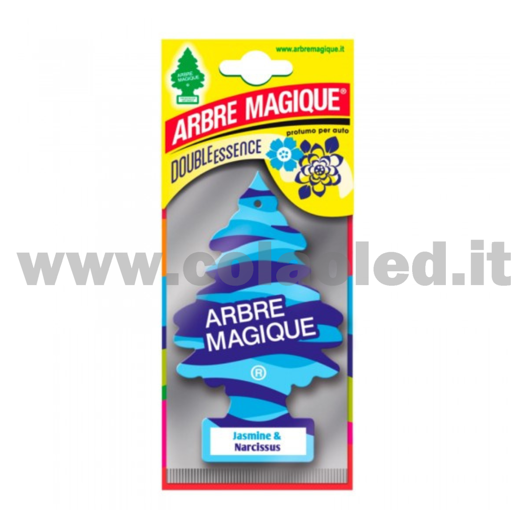 Arbre Magique Profumatore Solido per Auto Fragranza Jasmine & Narcissus Lunga Durata