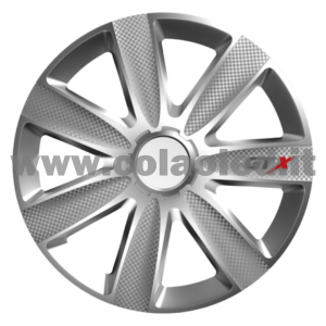 Copricerchi Auto GTX Silver 4pz.
