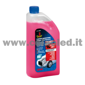 Liquido radiatore auto anticongelante e refrigerante 1 litro rosso
