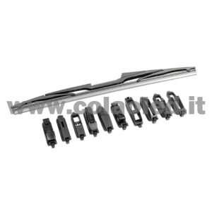 Spazzola universale tergilunotto 14″ lunghezza 350mm, 1 tergicristallo per lunotto posteriore ‎ergonomica per qualsiasi auto