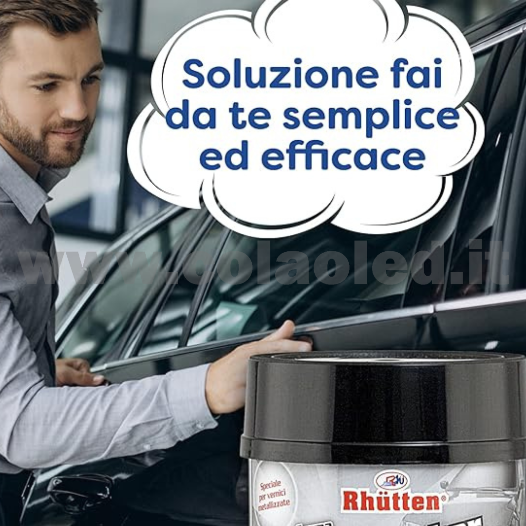 Cera autoprotettiva lucidante per verinici e carrozzerie rhutten 250ML - immagine 3