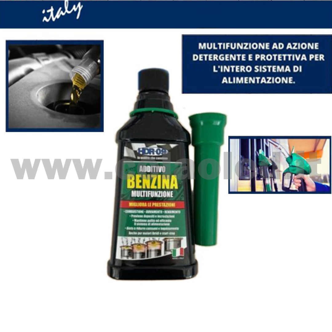 Additivo multifunzione per motori Benzina Pulitore iniettori gasolio Auto 150ML - immagine 2