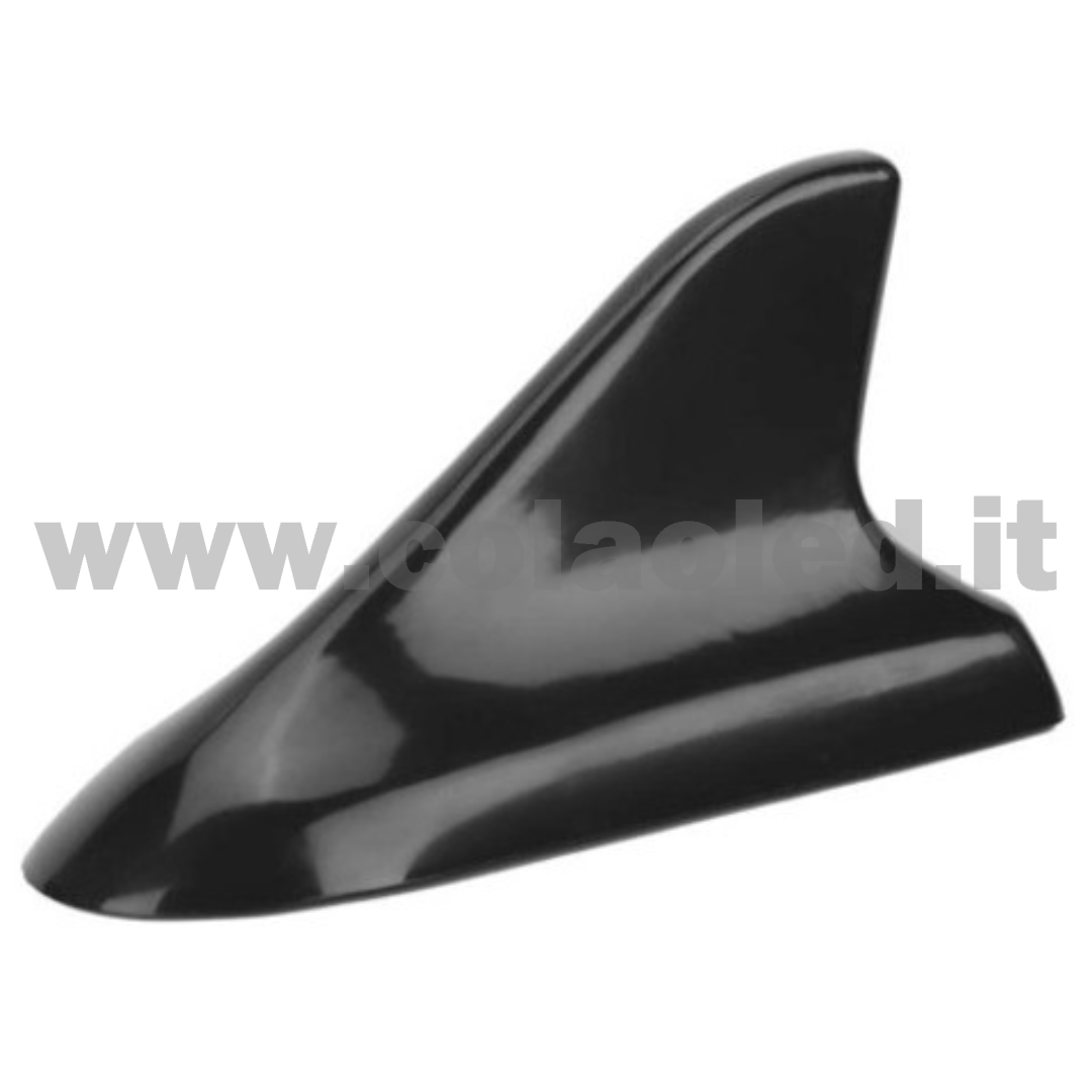 Antenna decorativa per auto pinna di squalo tetto universale decorazione nera - immagine 3